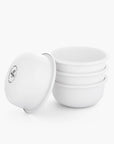 Rolled Enamelware Side Bowl Set