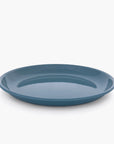 Rolled Enamelware Plate Set