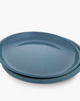 Rolled Enamelware Plate Set