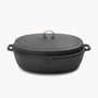 Enamel Lined Cast Iron Roaster