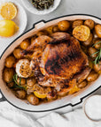 Enamel Lined Cast Iron Roaster