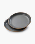 enamel salad plate set