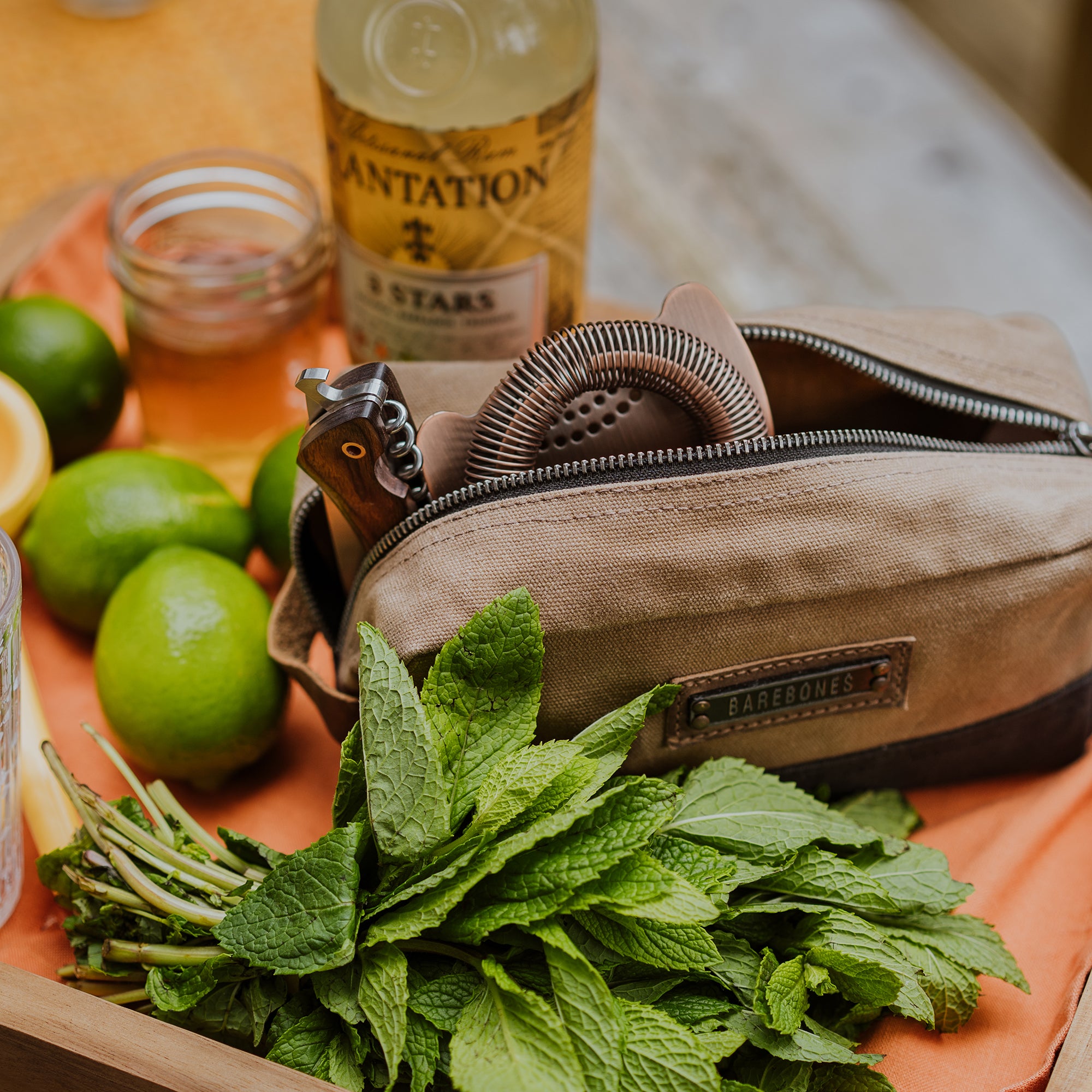 Neelum 3L Dopp Kit - Khaki